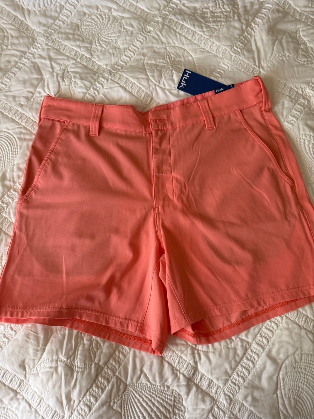 Huk Performance Men’s Fishing Shorts Large 6” Inseam